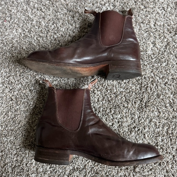 R.M. WILLIAMS brown Leather Ankle Boots - Picture 2 of 13